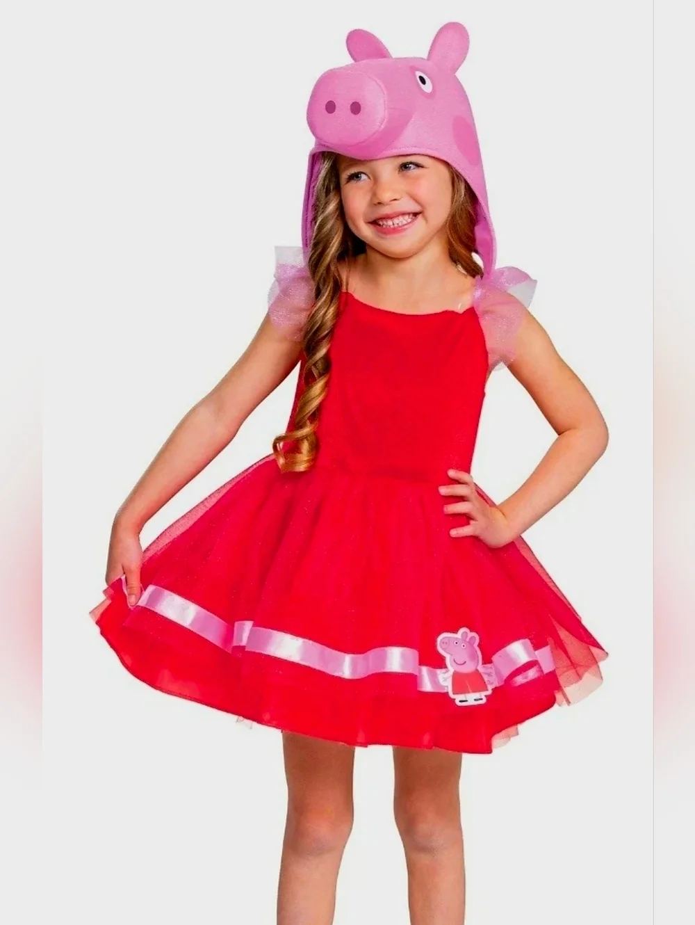 New Toddler girl 2t Classic Peppa Pig Peppa Tutu Halloween Costume Cosplay dress